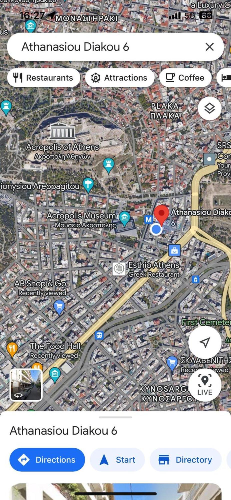 Elegant Apt 50Meters Close Acropolis Atena Exterior foto
